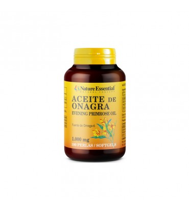 Aceite de Onagra 100 perlas 1000 mg Nature Essential