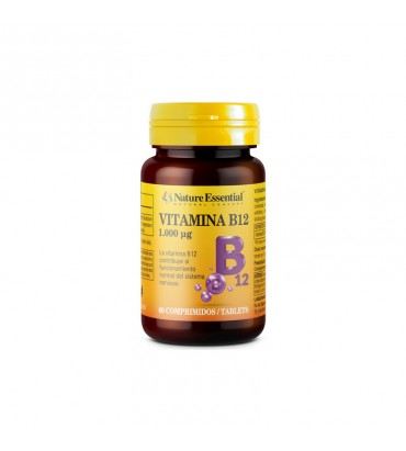 Vitamina B12 60 comprimidos 1000 mcg Nature Essential