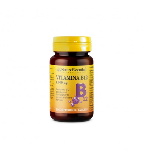 Vitamina B12 60 comprimidos 1000 mcg Nature Essential