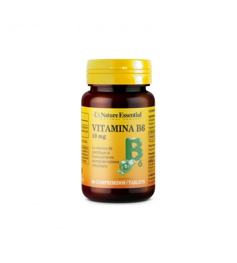 Vitamina B6 60 comprimidos 10 mg Nature Essential