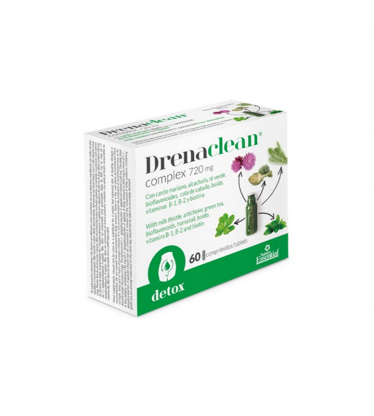 Drenaclean 60 comprimidos 720 mg Nature Essential