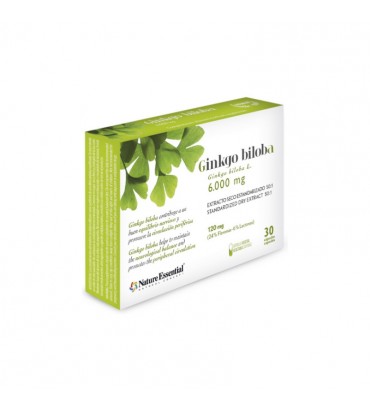 Ginkgo Biloba 30 cápsulas 6000 mg Nature Essential