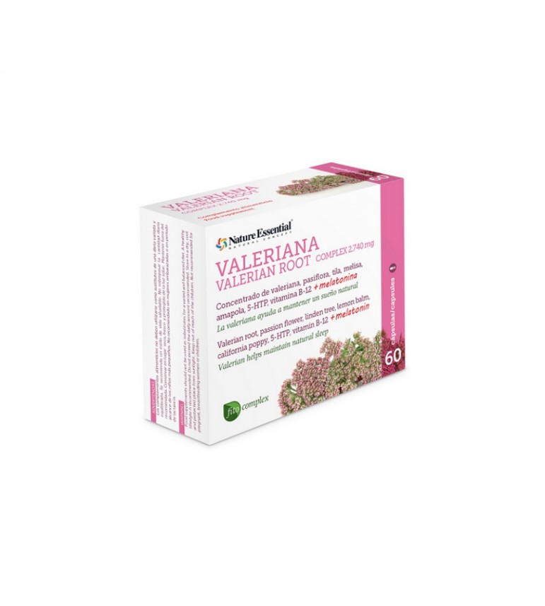 Valeriana Complex 60 cápsulas 2740 mg Nature Essential