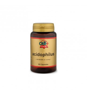 Acidofilus 90 cápsulas 400 mg Obire