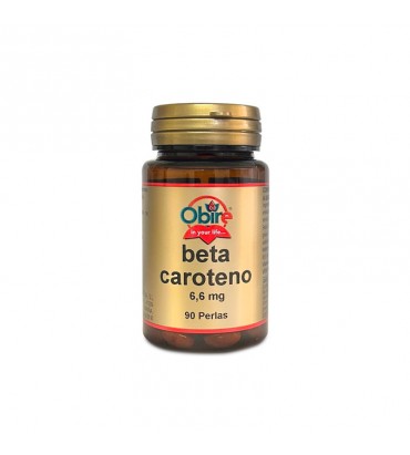 Beta Caroteno 90 perlas 6,6 mg Obire