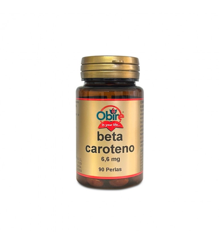 Beta Caroteno 90 perlas 6,6 mg Obire