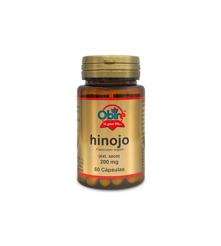 Hinojo Extracto Seco 60 cápsulas 200 mg Obire