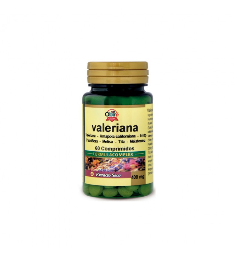 Valeriana Complex 60 comprimidos 400 mg Obire