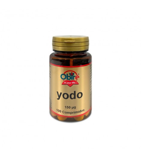 Yodo 100 comprimidos 150 mcg Obire