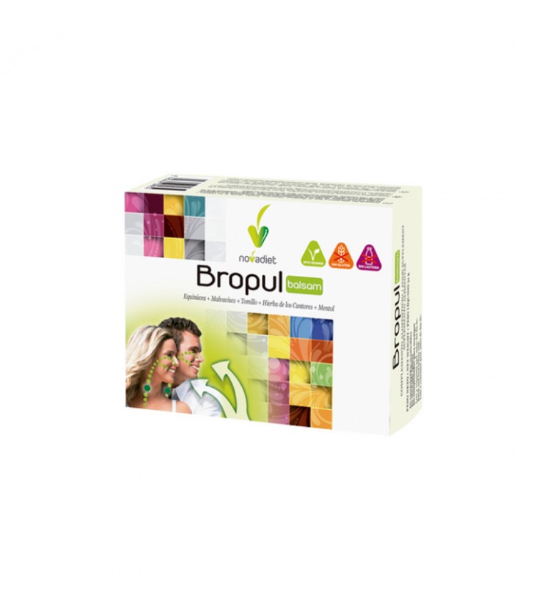 Bropul Balsam 60 comprimidos masticables Novadiet