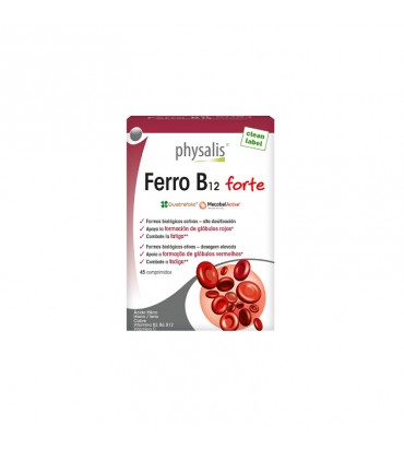 Ferro B12 Forte 45 comprimidos Physalis