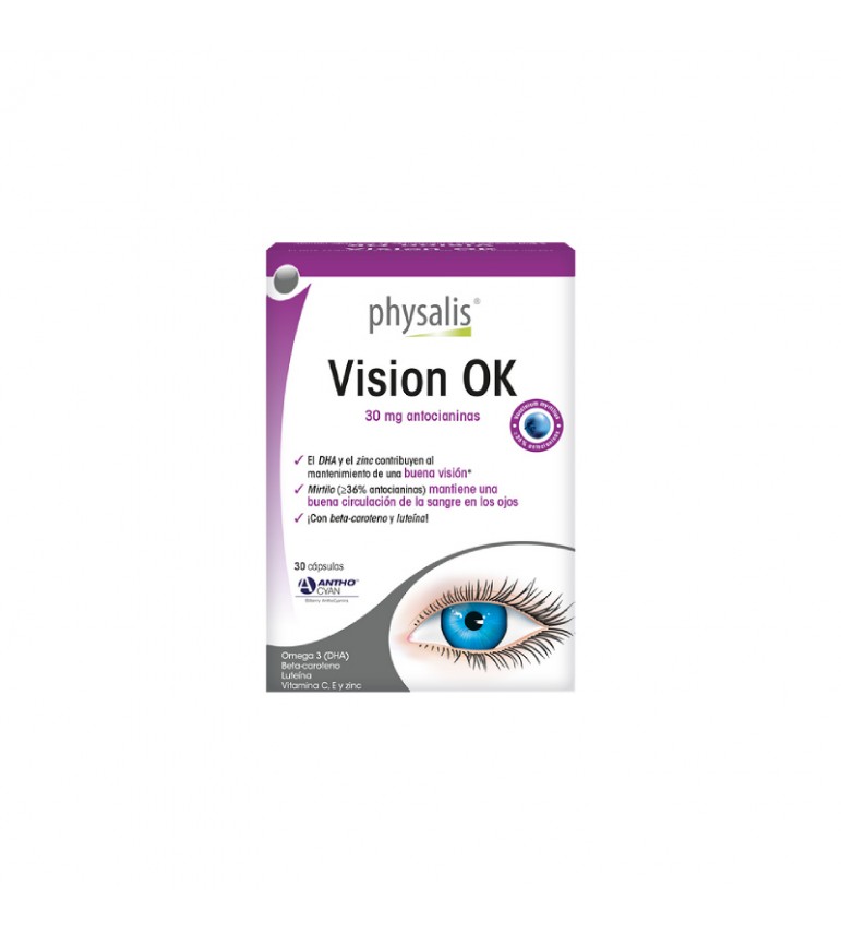 Vision OK 30 cápsulas Physalis