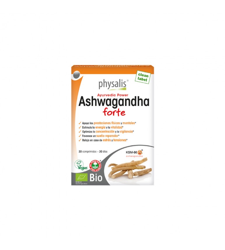 Ashwagandha Forte 30 comprimidos Physalis