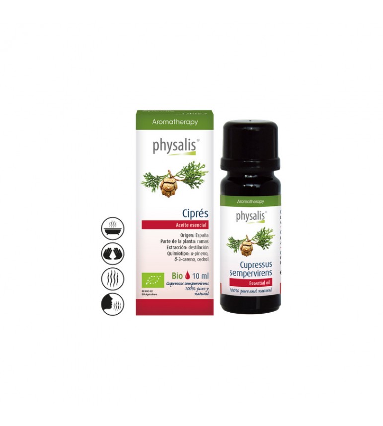 Ciprés Aceite Esencial 10 ml Physalis