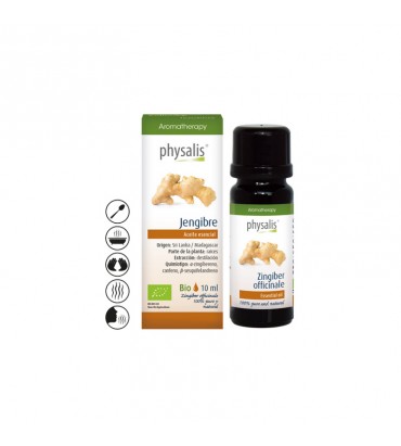 Jengibre Aceite Esencial 10 ml Physalis