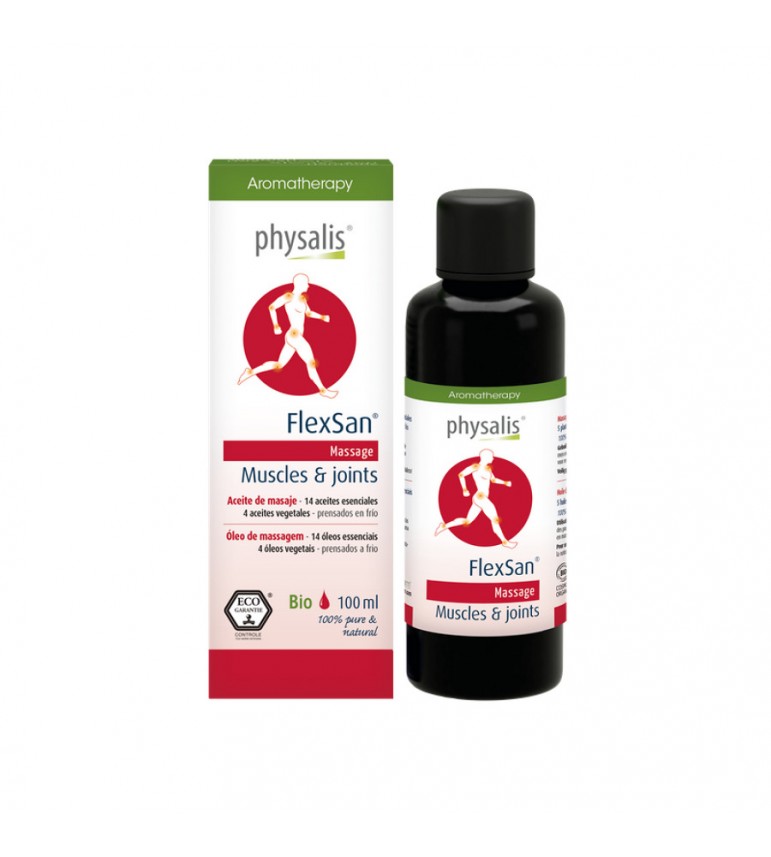 FlexSan Aceite de Masaje 100 ml Physalis