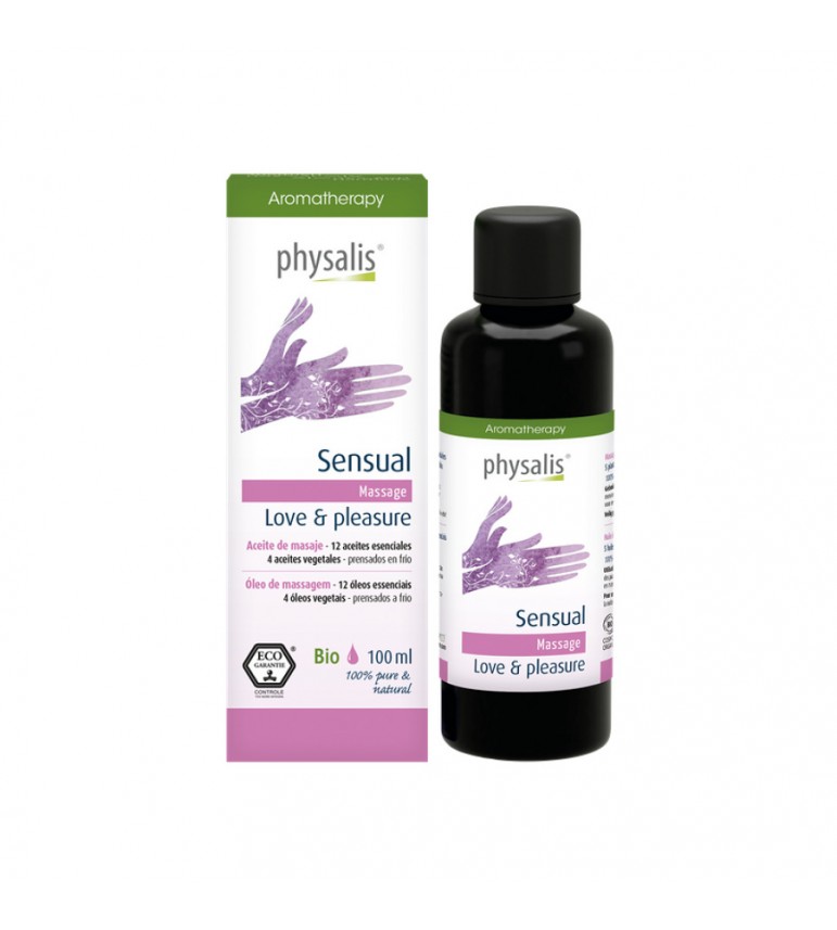 Sensual Aceite de Masaje 100 ml Physalis