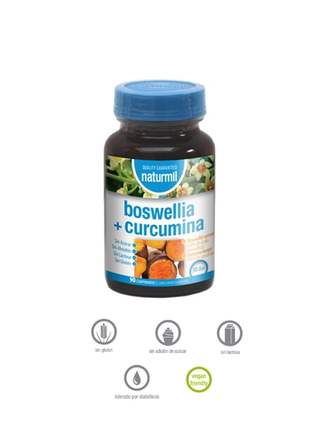 Boswelia + Cucurmina Naturmil 90 comprimidos DietMed