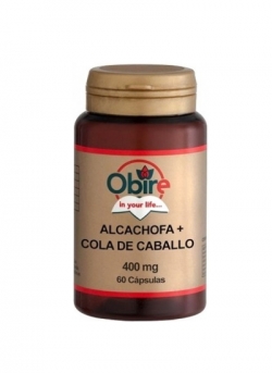 Alcachofa + Cola de Caballo 60 capsulas 300 mg Obire