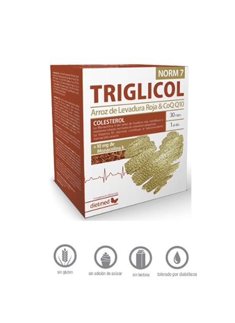Triglicol Plus 30 perlas DietMed
