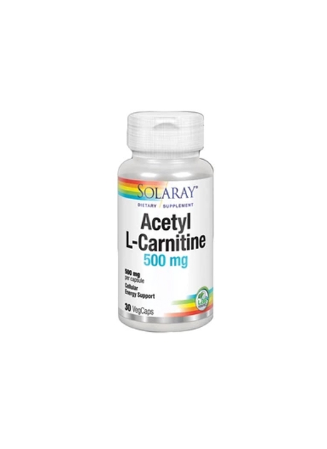 Acetyl L Carnitina 30 VegCaps Solaray