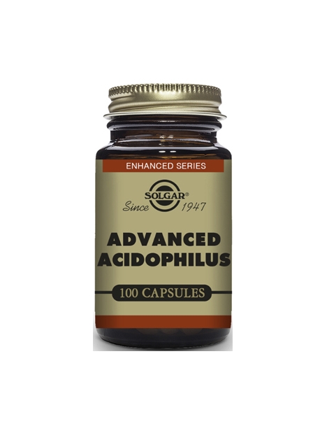 Acidophilus Avanzado 100 cápsulas vegetales Solgar