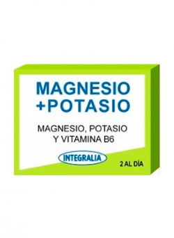 Magnesio + Potasio 60 cápsulas Integralia
