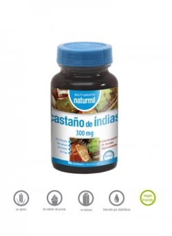 Castaño de Indias 90 comprimidos 300 mg Naturmil Dietmed