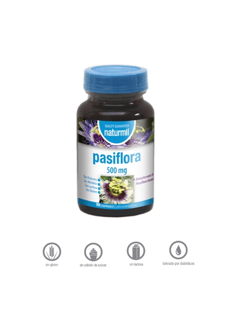 Pasiflora Naturmil 90 comprimidos 500 mg DietMed