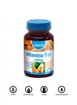 Vitamina B12 Naturmil 60 comprimidos DietMed