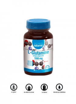 L- Glutamina Naturmil 60 comprimidos 1000 mg Dietmed