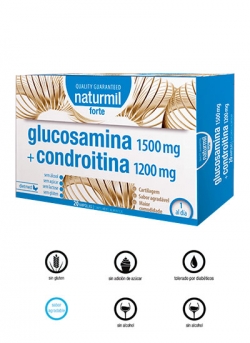 Glucosamina Condroitina Forte 20 viales Naturmil Dietmed