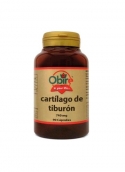 Cartílago de Tiburón 90 cápsulas 740 mg Obire