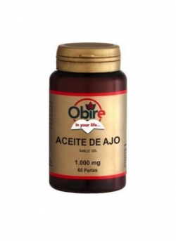 Aceite de Ajo 1000 mg 60 perlas Obire