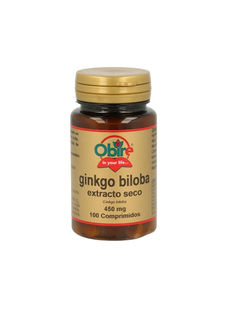 Ginkgo Biloba 100 comprimidos obire