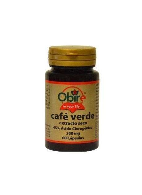 Cafe Verde Extracto Seco 60 capsulas Obire