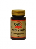 Café Verde Extracto Seco 60 cápsulas 200 mg Obire