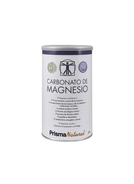 Carbonato de Magnesio 200 gr PrismaNatural