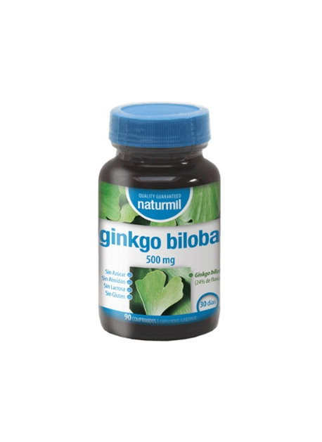 Ginkgo Biloba Naturmil 500 mg 90 comprimidos DietMed