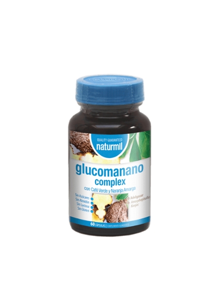 Glucomanano Complex Naturmil 60 cápsulas DietMed
