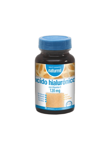 Ácido Hialurónico Naturmil 45 comprimidos DietMed