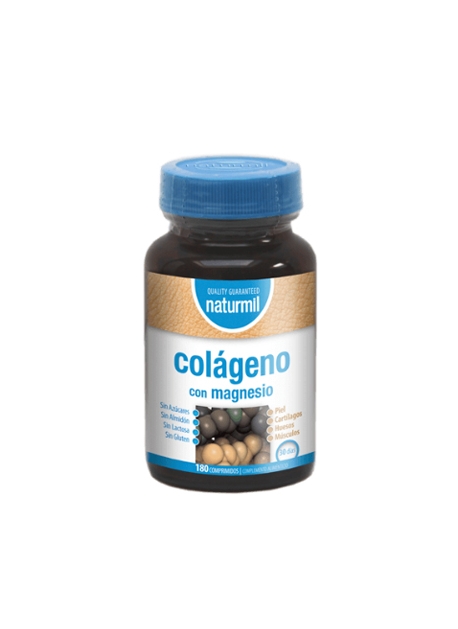Colágeno con Magnesio Naturmil 180 comprimidos DietMed
