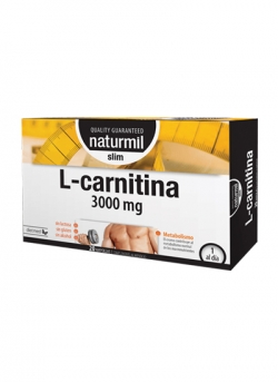 L- Carnitina Slim Naturmil 3000 mg 20 ampollas Dietmed