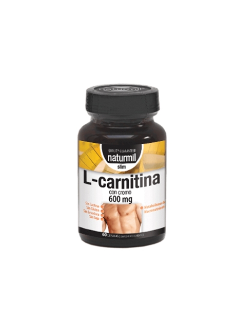 L-Carnitina Slim Naturmil 60 capsulas 600 mg DietMed