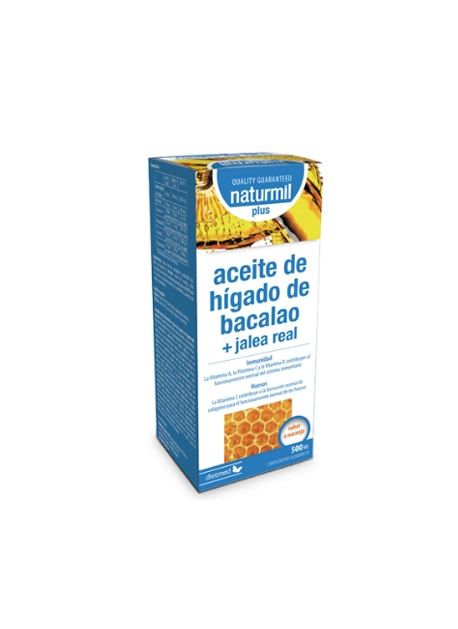 Aceite Hígado Bacalao Jalea Real Plus Naturmil DietMed