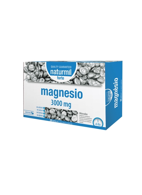 Magnesio Forte Naturmil 20 x 15 ampollas DietMed