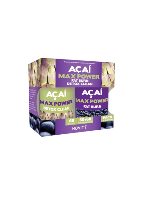 Acai Max Power 60 cápsulas + 60 comprimidos DietMed