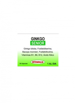 * Ginkgo Senior 30 cápsulas Integralia