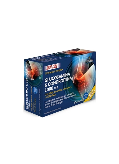 Glucosamina + Condroitina + MSM 60 comprimidos Nature Essential