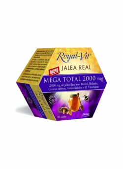 Royal Vit Jalea Mega Total 20 viales de 2000 mg Dietisa